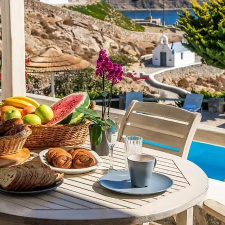 Lejlighed Yalos Mykonos Ornos Pouli Private W Shared Swimming Pool