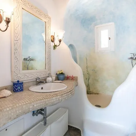 Yalos Mykonos Ornos Pouli Private W Shared Swimming Pool Lejlighed