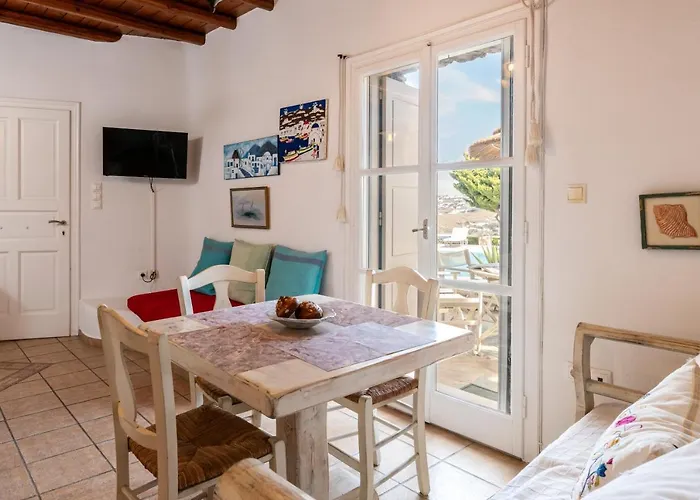 Yalos Mykonos Ornos Pouli Private W Shared Swimming Pool *