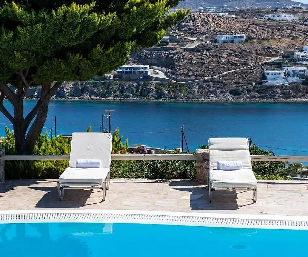 Yalos Mykonos Ornos Pouli Private W Shared Swimming Pool Appartement *