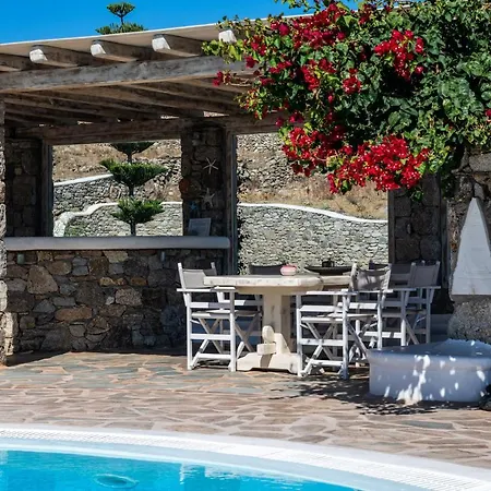 아파트 Yalos Mykonos Ornos Pouli Private W Shared Swimming Pool