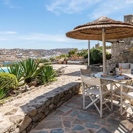 Yalos Mykonos Ornos Pouli Private W Shared Swimming Pool 아파트 *