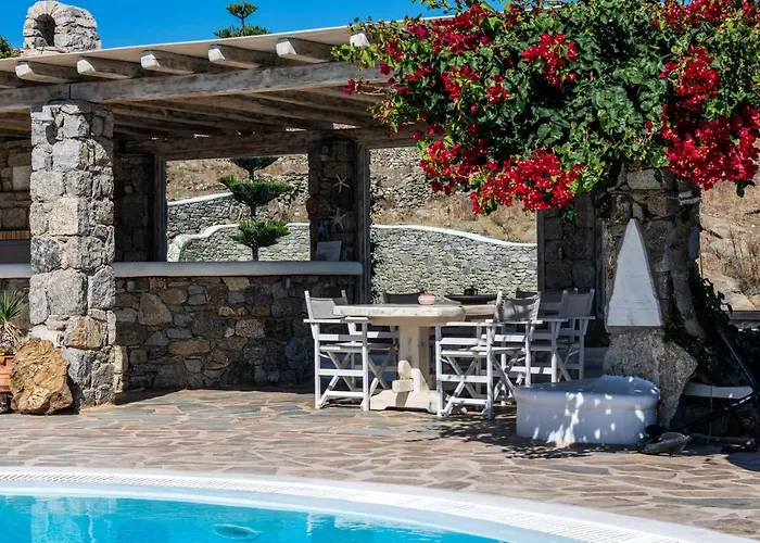 Appartamento Yalos Mykonos Ornos Pouli Private W Shared Swimming Pool