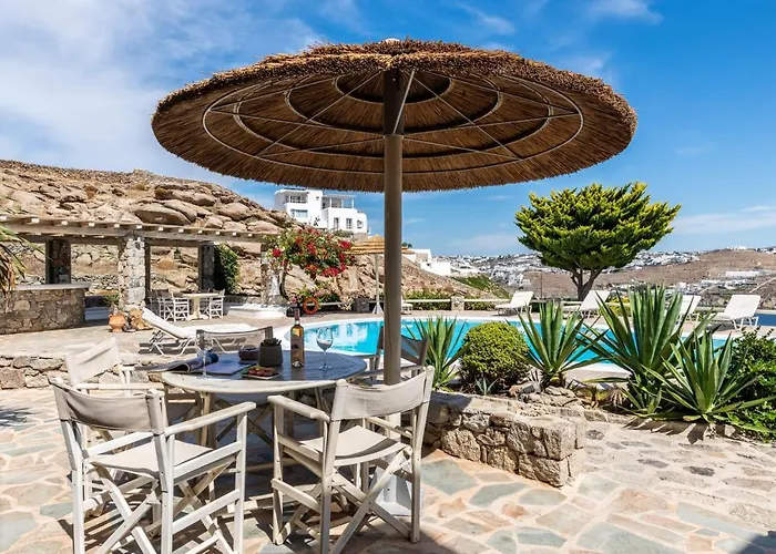 Yalos Mykonos Ornos Pouli Private W Shared Swimming Pool Appartamento *