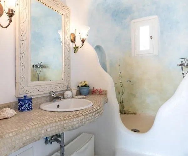 Yalos Mykonos Ornos Pouli Private W Shared Swimming Pool Apartment