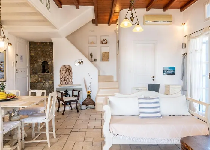 Apartment Yalos Mykonos Ornos Pouli Private W Shared Swimming Pool