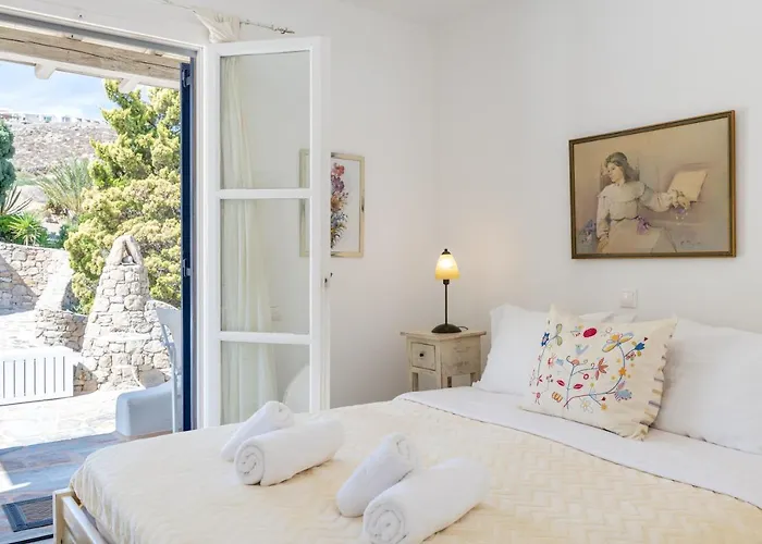 Yalos Mykonos Ornos Pouli Private W Shared Swimming Pool Mykonos Town