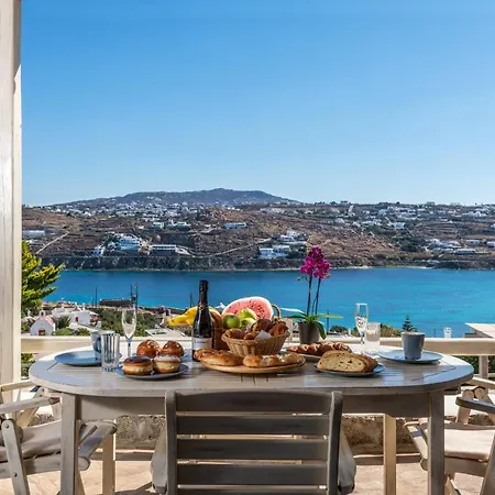 アパート Yalos Mykonos Ornos Pouli Private W Shared Swimming Pool *