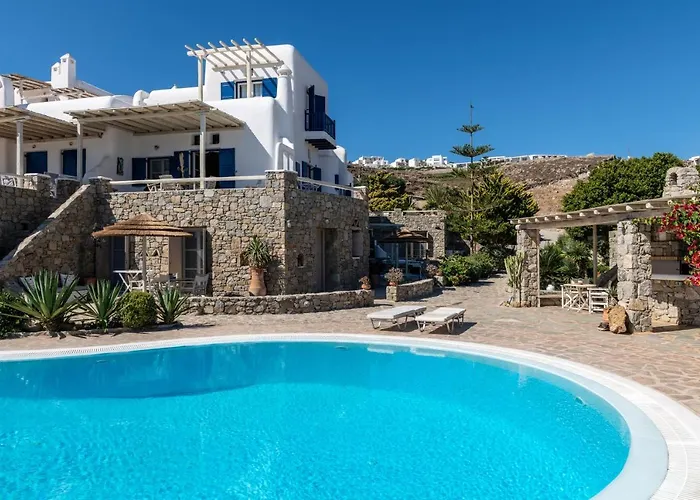 アパート Yalos Mykonos Ornos Pouli Private W Shared Swimming Pool Mykonos Town