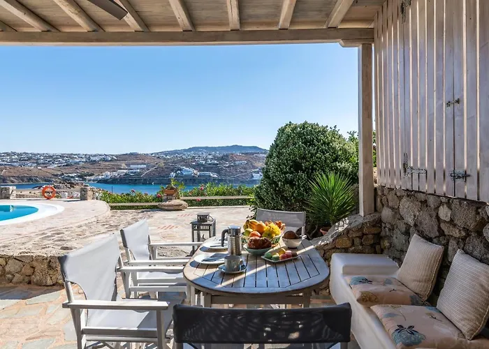 アパート Yalos Mykonos Ornos Pouli Private W Shared Swimming Pool Mykonos Town