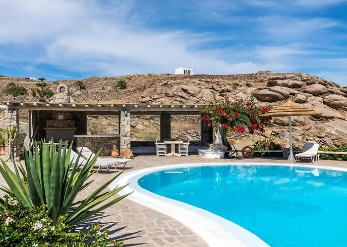 Yalos Mykonos Ornos Pouli Private W Shared Swimming Pool *