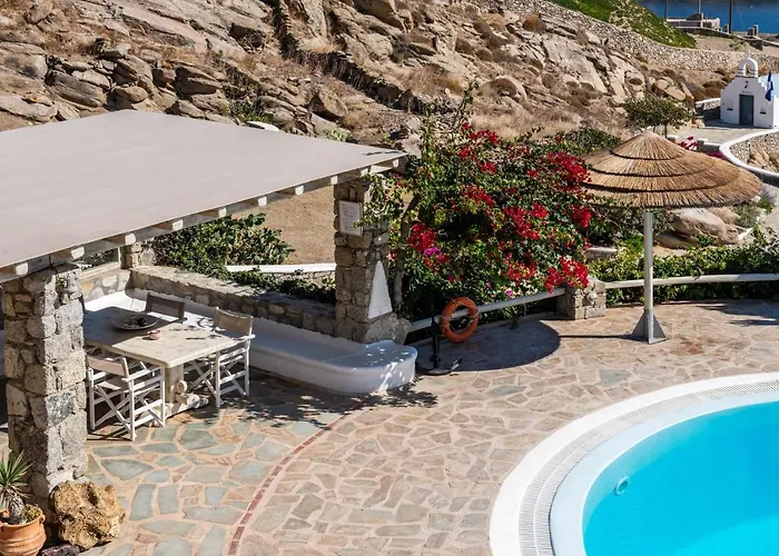 Yalos Mykonos Ornos Pouli Private W Shared Swimming Pool *